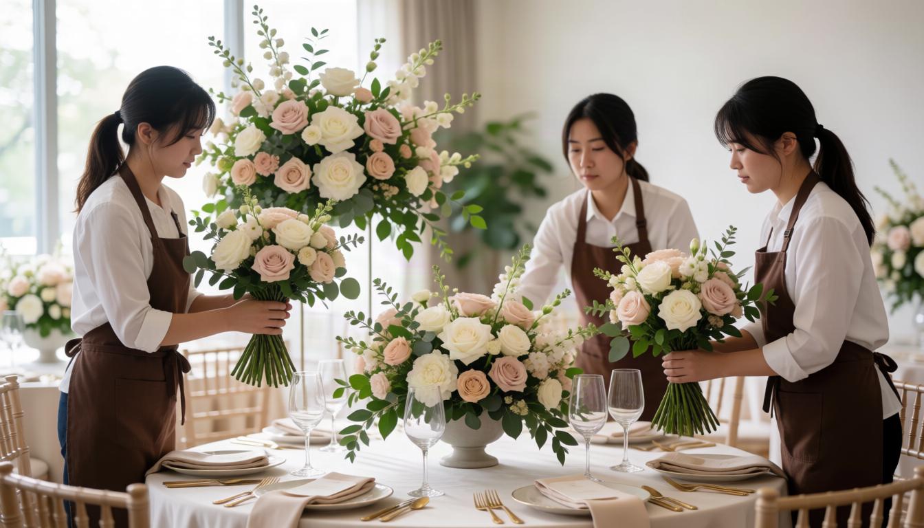 Floral service made for events